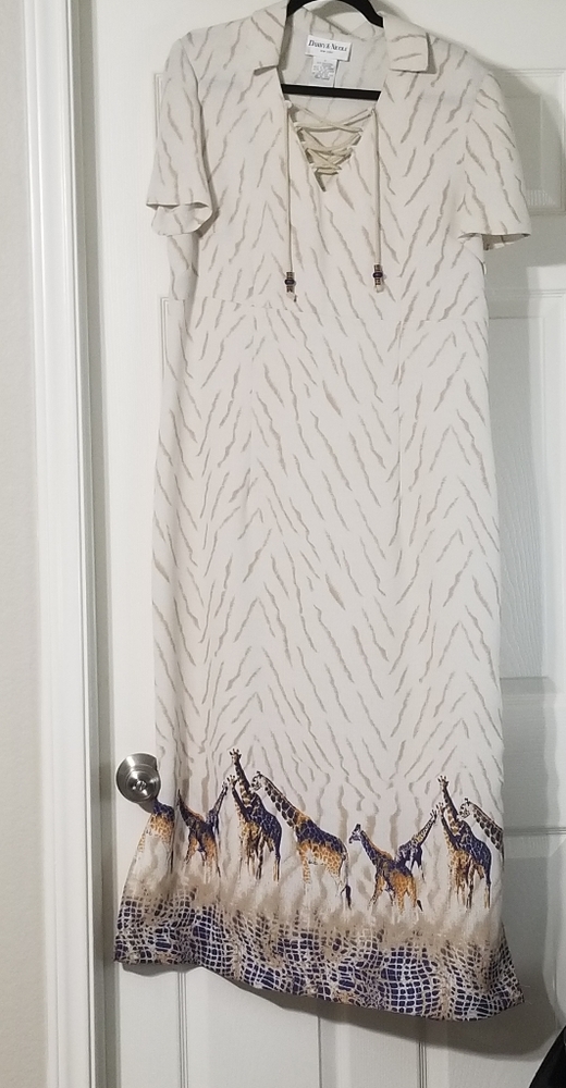 Danny and Nicole safari dress